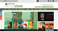Desktop Screenshot of laboutiqueafricavivre.com